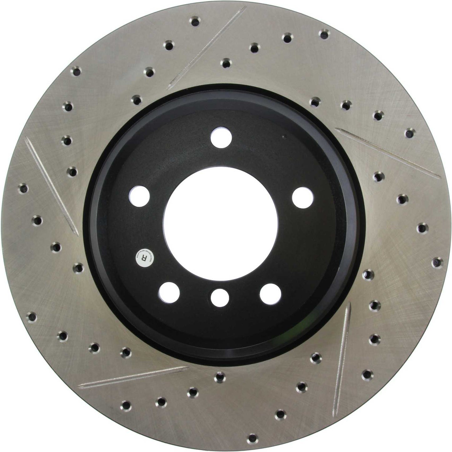 Front View of Front Right Disc Brake Rotor CENTRIC 127.34093R