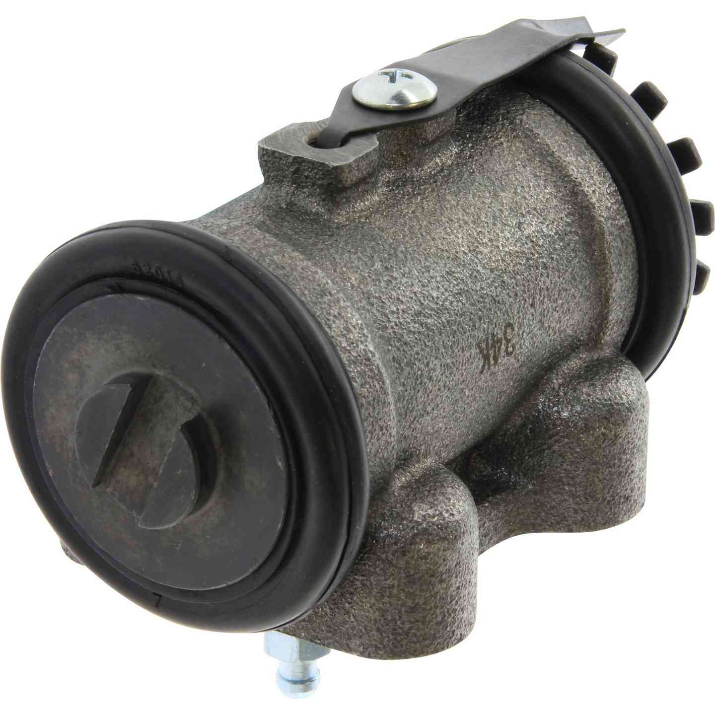 Angle View of Rear Right Drum Brake Wheel Cylinder CENTRIC 134.76016