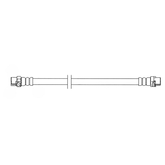 Connector View of Rear Upper Brake Hydraulic Hose CENTRIC 150.34307