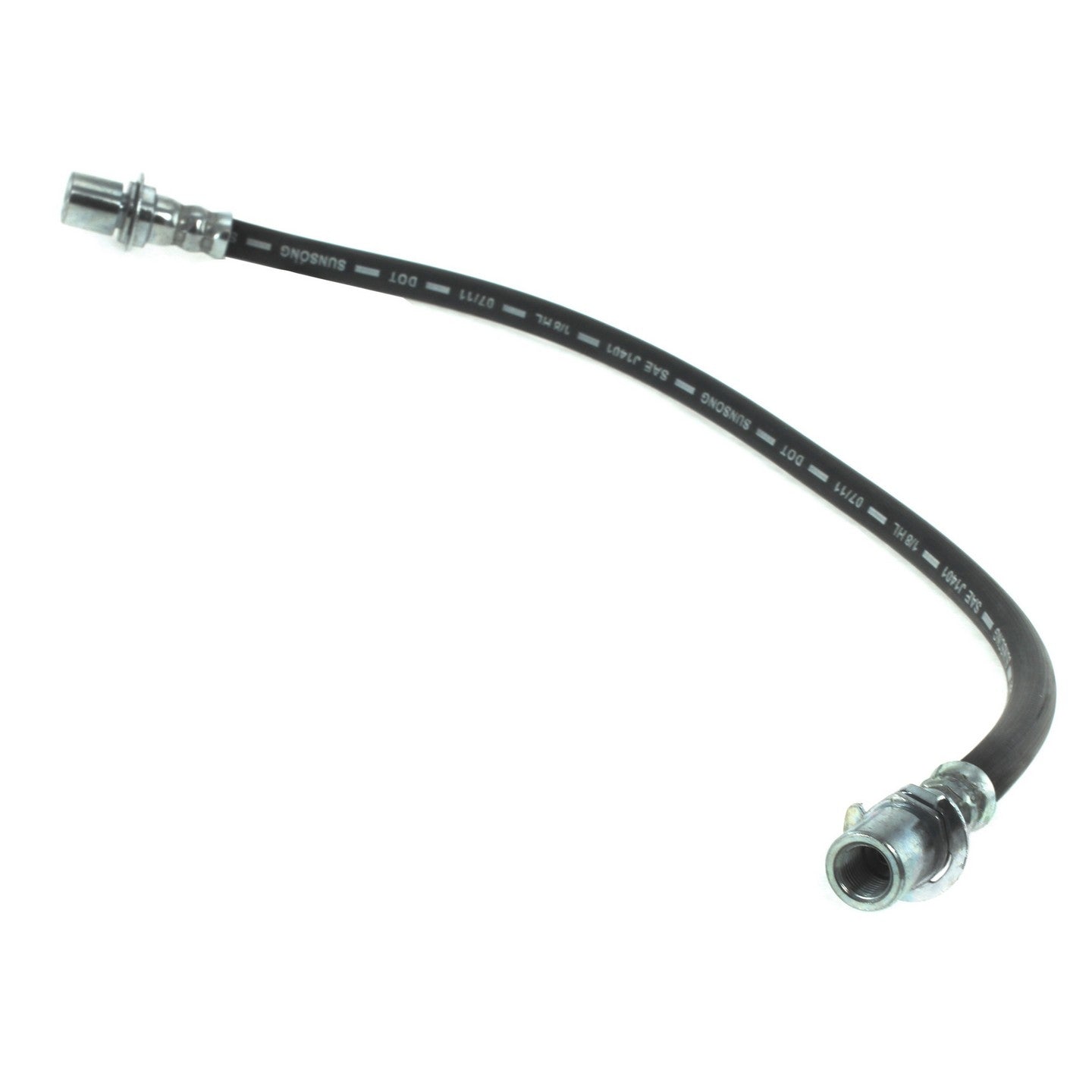 Side View of Front Brake Hydraulic Hose CENTRIC 150.44021