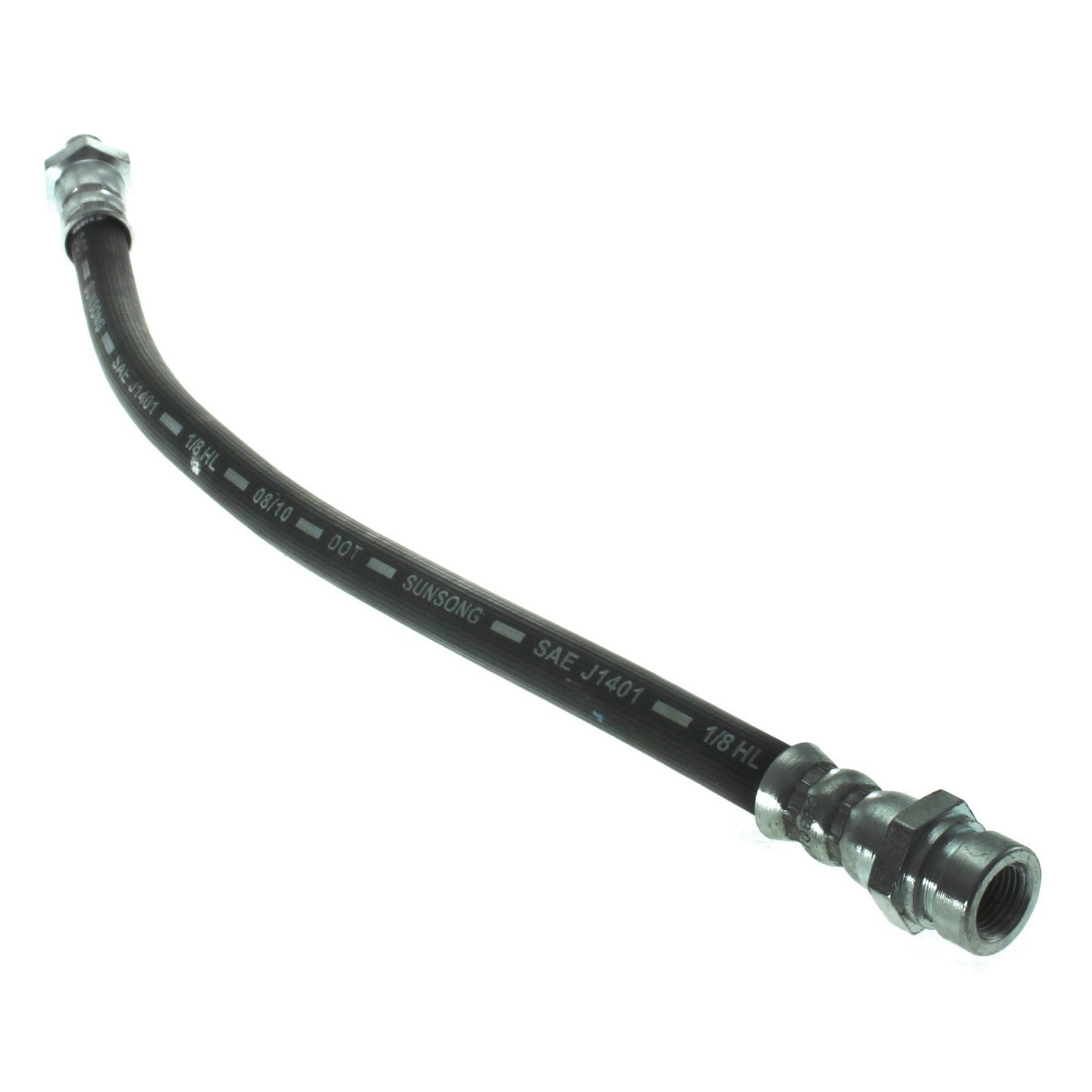 Left View of Front Upper Brake Hydraulic Hose CENTRIC 150.46003