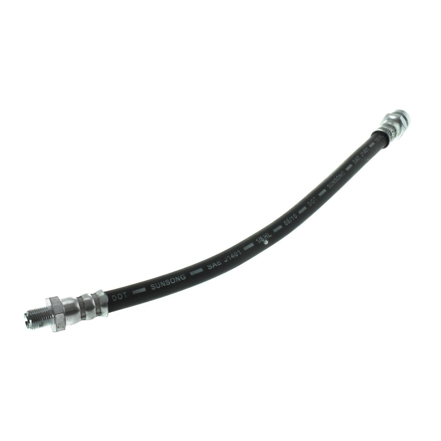 Side View of Front Upper Brake Hydraulic Hose CENTRIC 150.46003