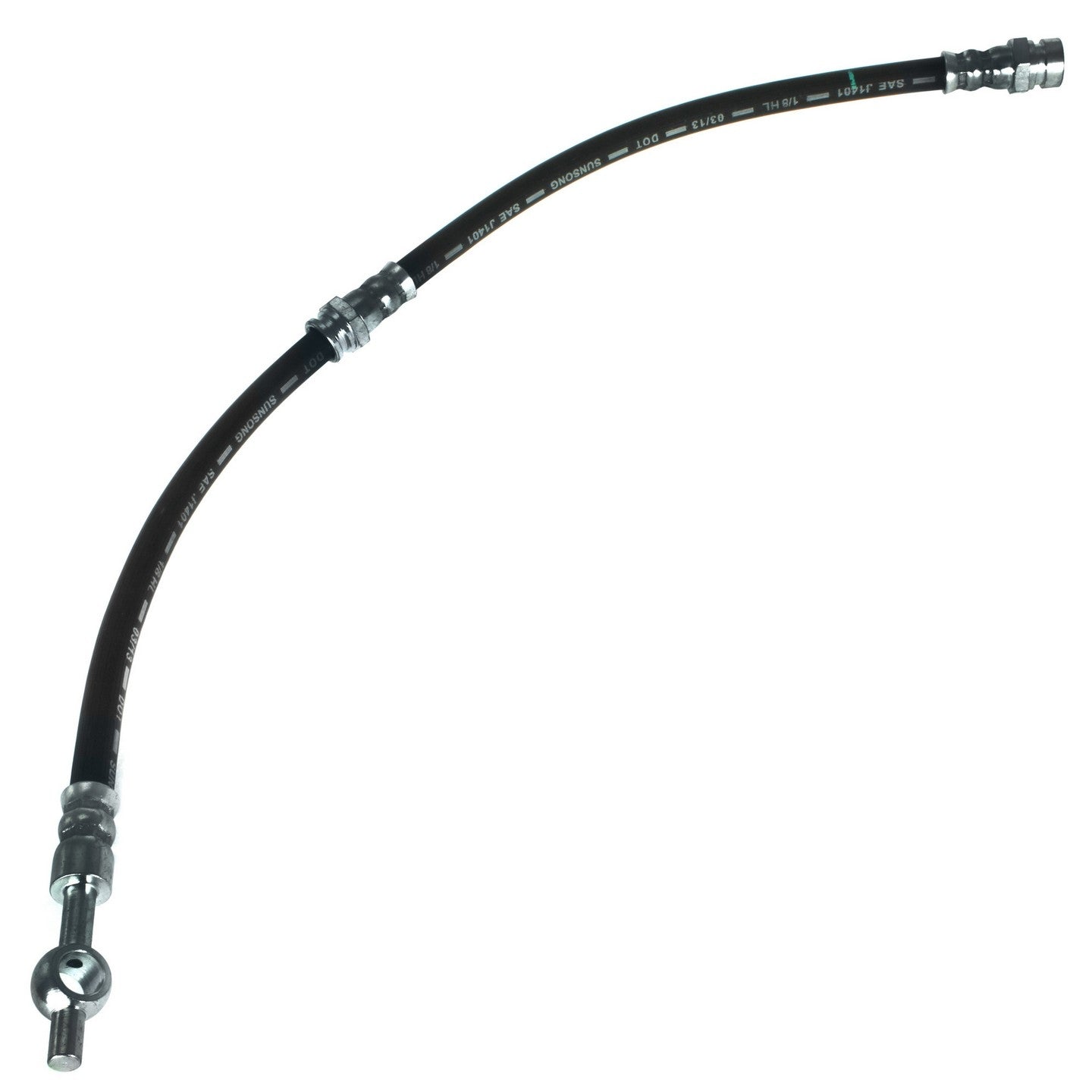 Side View of Rear Brake Hydraulic Hose CENTRIC 150.51308