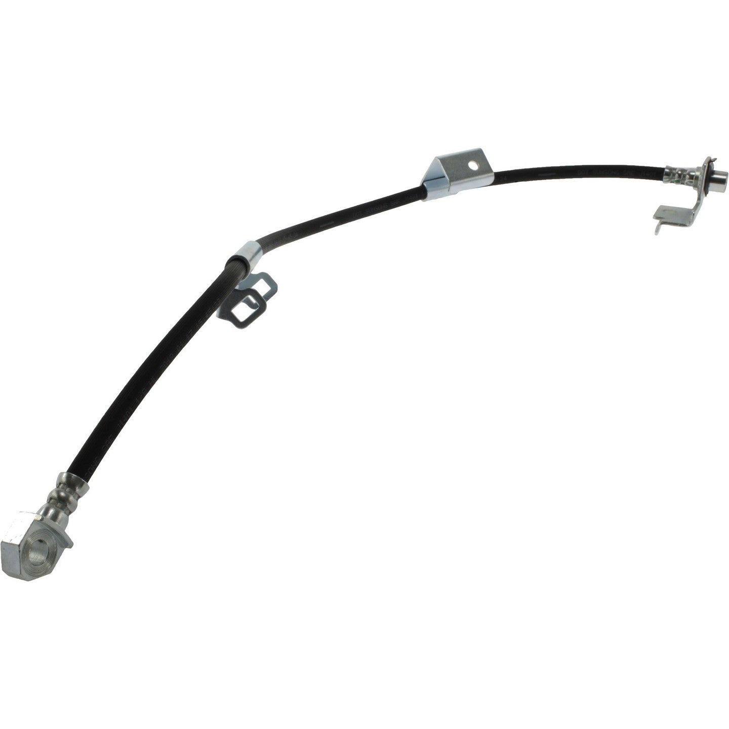 Side View of Front Right Brake Hydraulic Hose CENTRIC 150.66125