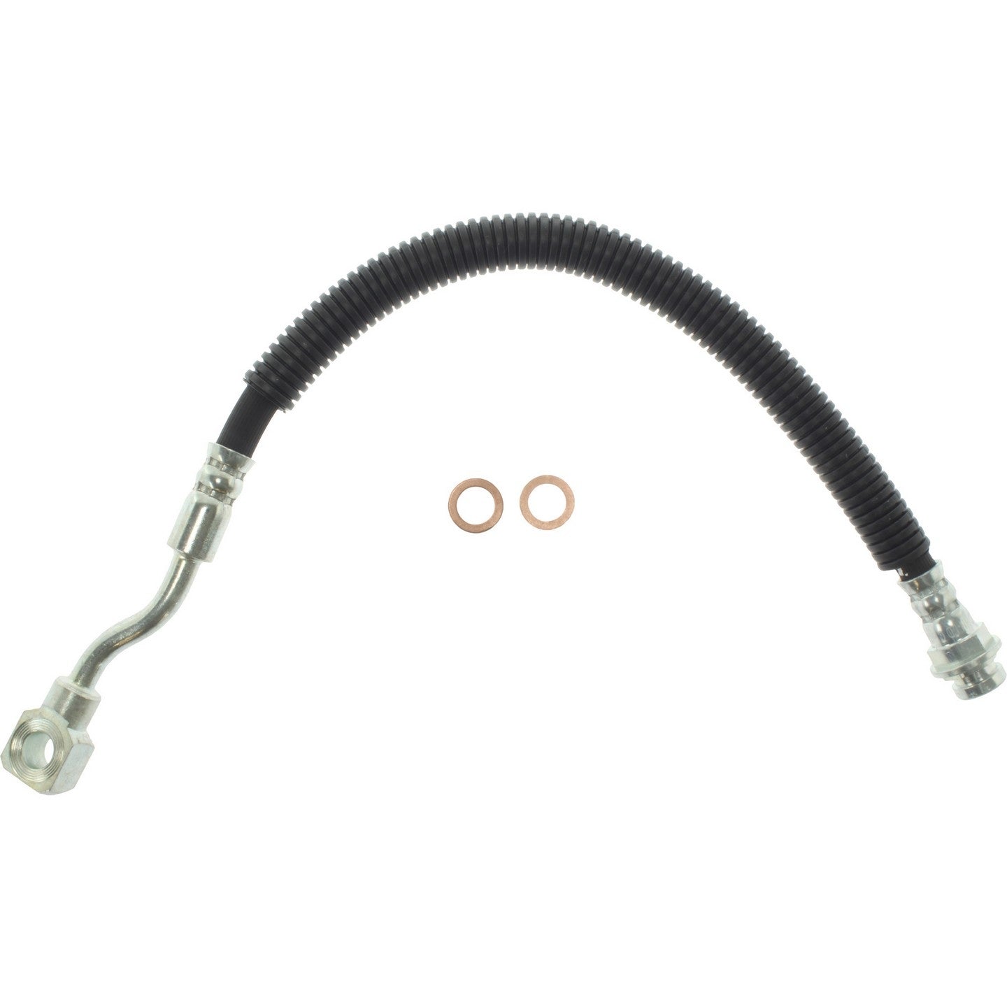 Side View of Rear Left Brake Hydraulic Hose CENTRIC 150.66340