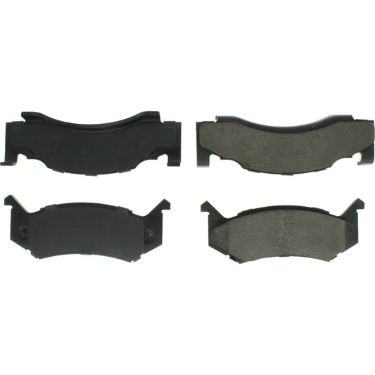 Top View of Front Disc Brake Pad Set CENTRIC 300.01230