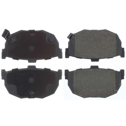 Top View of Rear Disc Brake Pad Set CENTRIC 300.03230