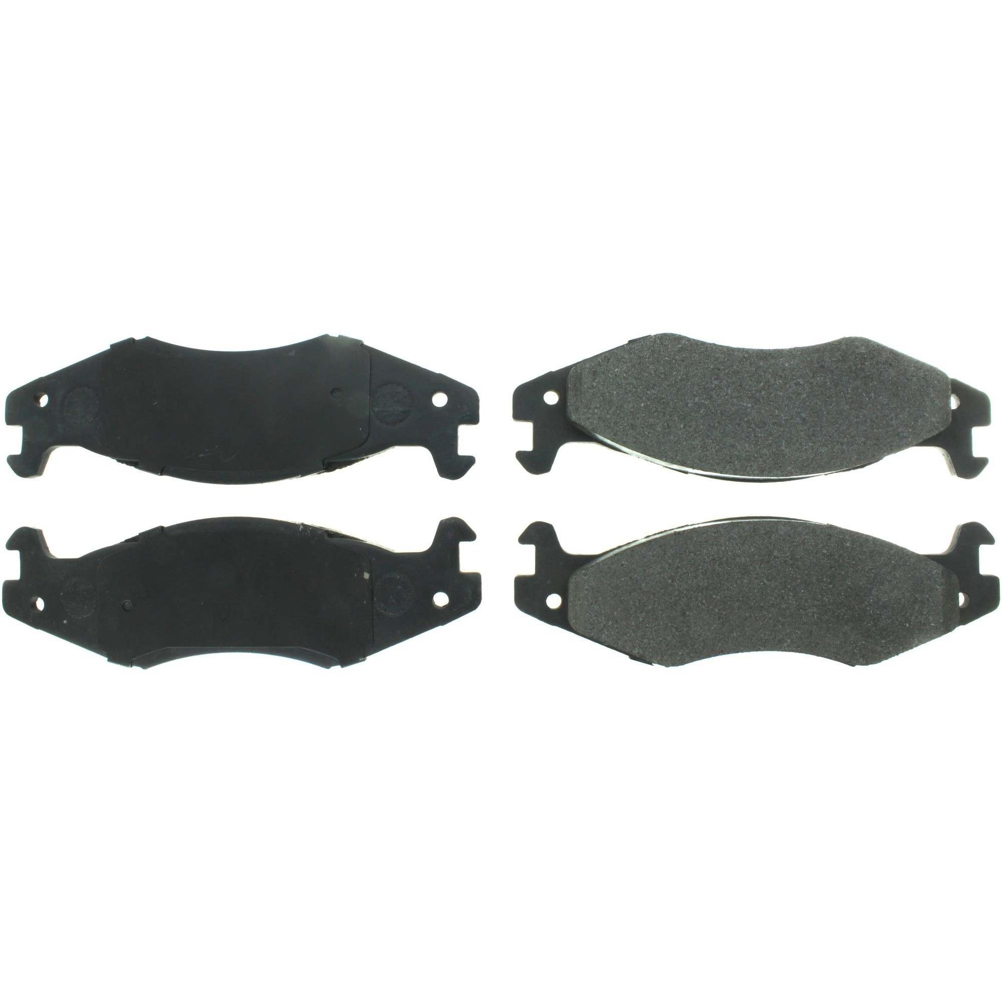 Top View of Rear Disc Brake Pad Set CENTRIC 300.06510