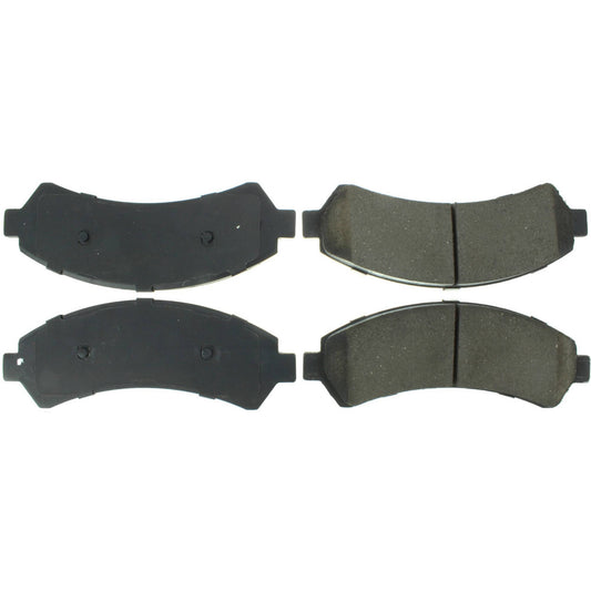 Top View of Front Disc Brake Pad Set CENTRIC 300.07260