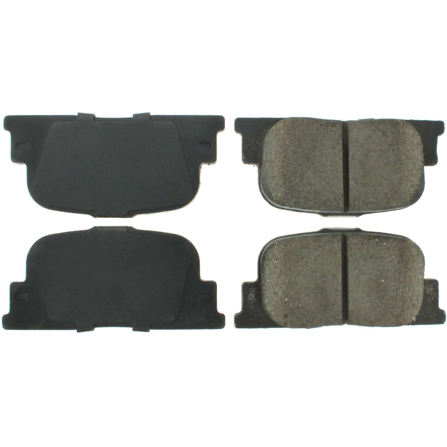 Top View of Rear Disc Brake Pad Set CENTRIC 300.08350