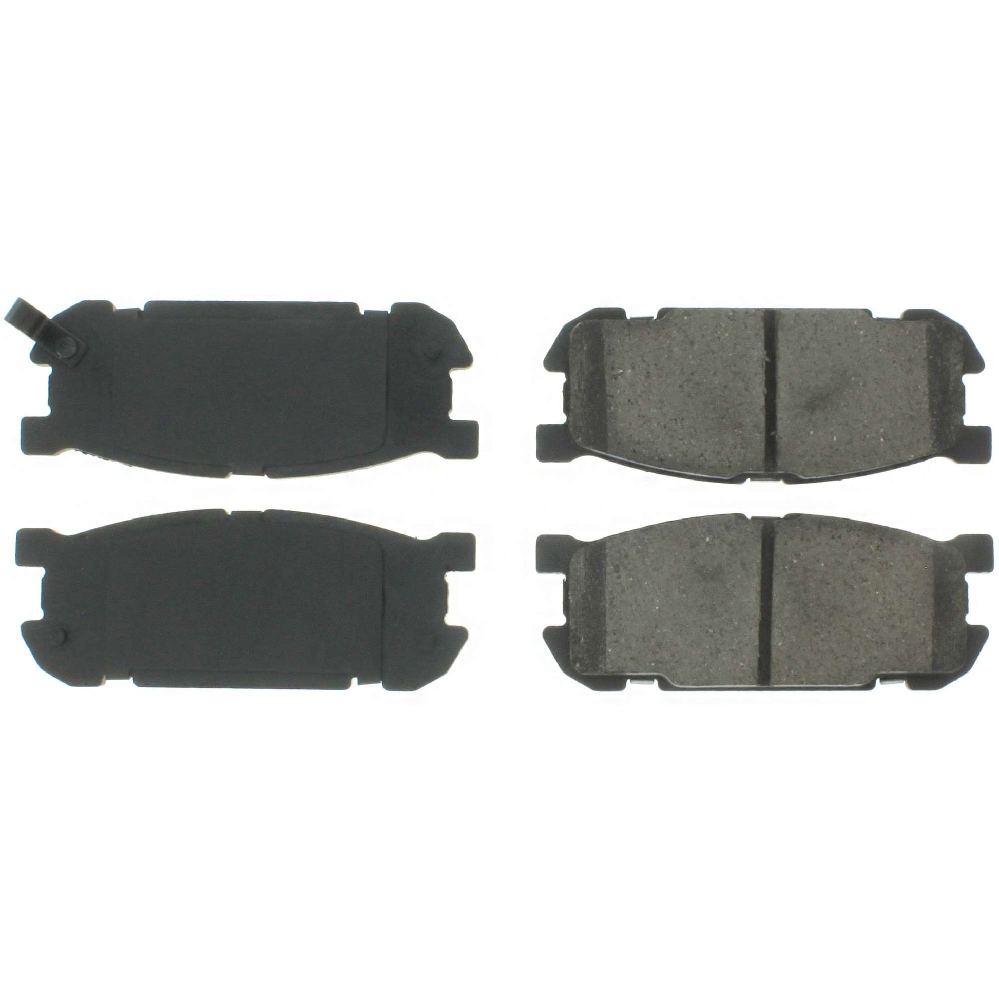 Top View of Rear Disc Brake Pad Set CENTRIC 300.08910