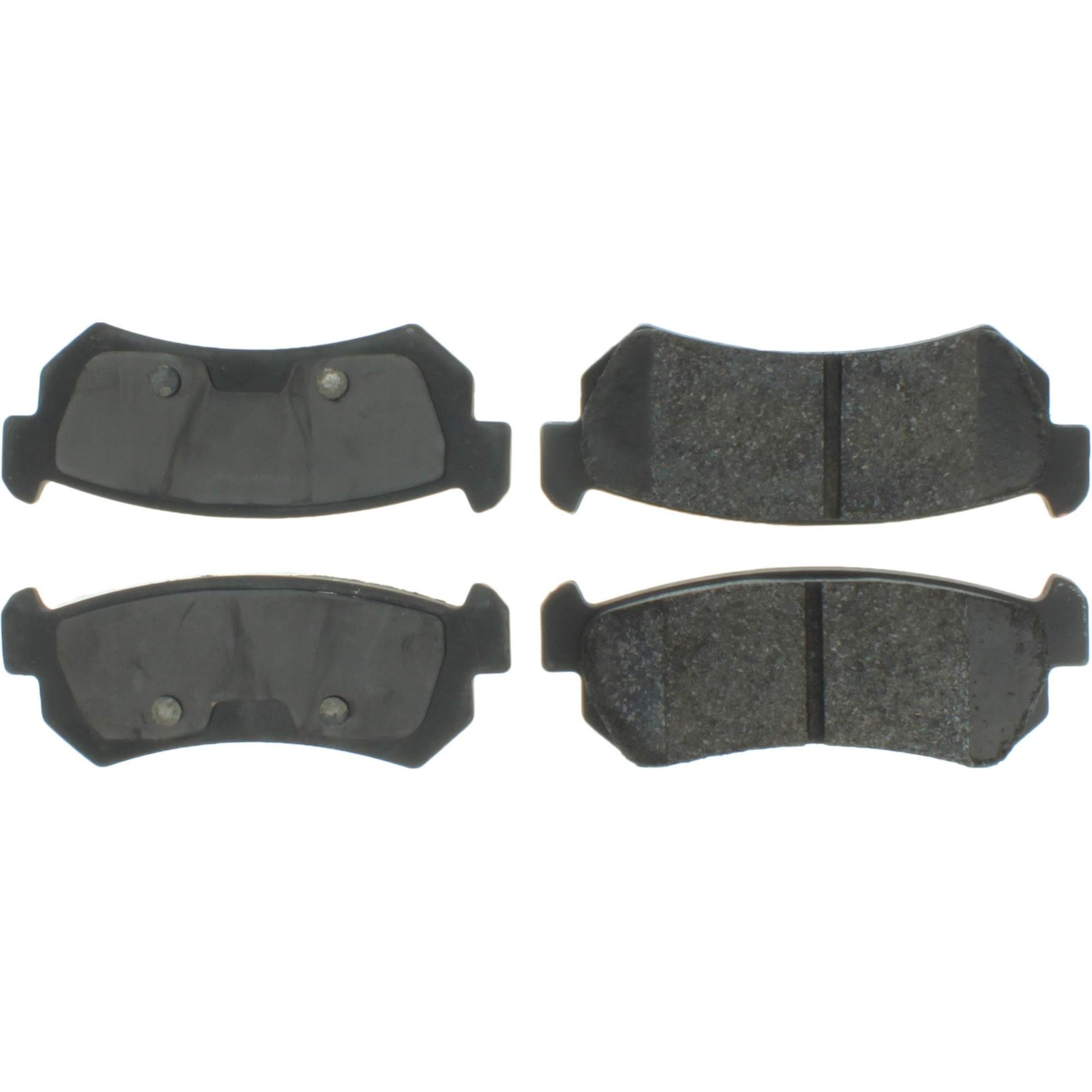 Top View of Rear Disc Brake Pad Set CENTRIC 300.10360