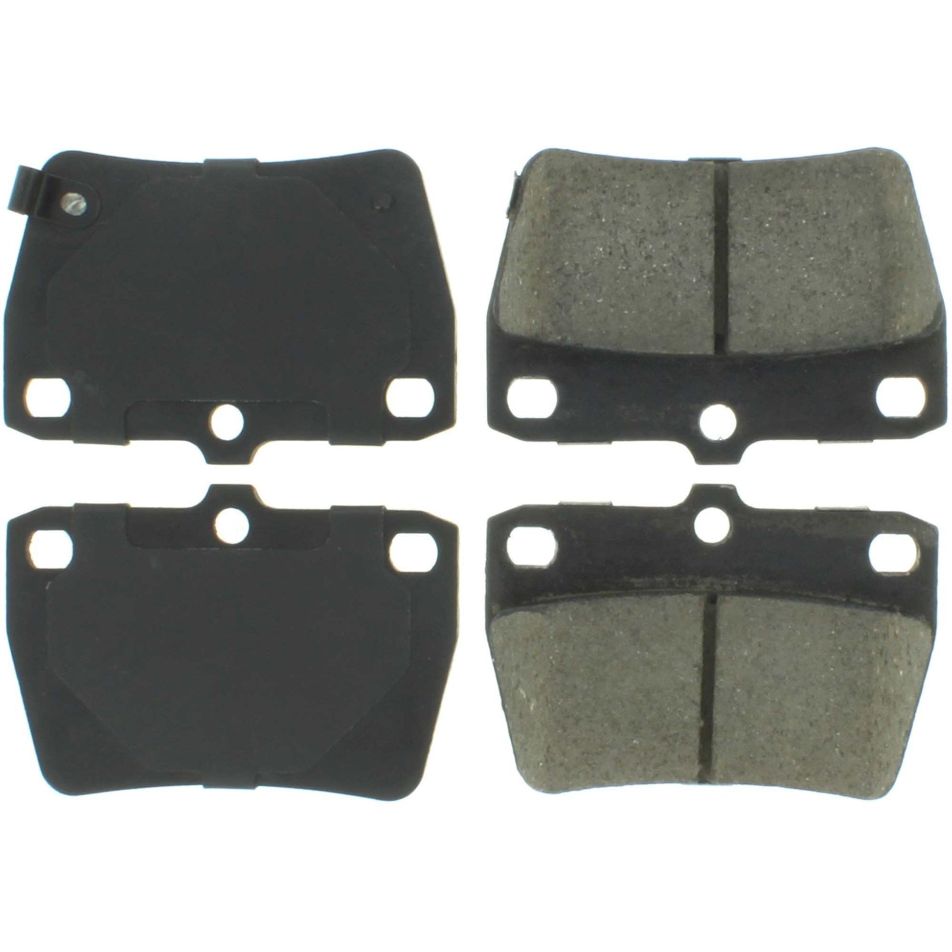 Top View of Rear Disc Brake Pad Set CENTRIC 300.10510