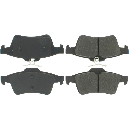 Top View of Rear Disc Brake Pad Set CENTRIC 300.10950