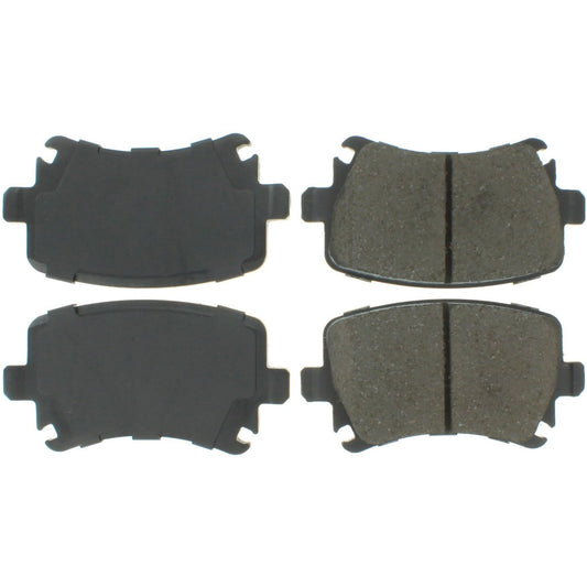 Top View of Rear Disc Brake Pad Set CENTRIC 300.11080