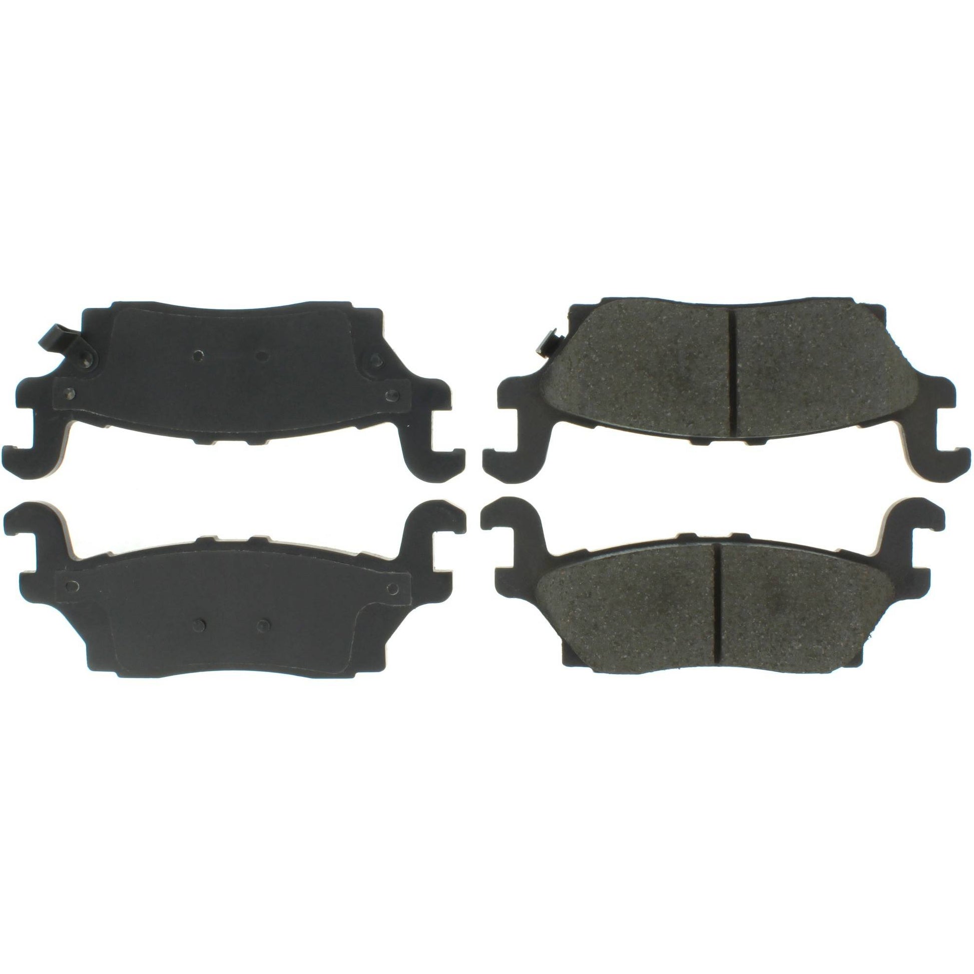 Top View of Rear Disc Brake Pad Set CENTRIC 300.11200