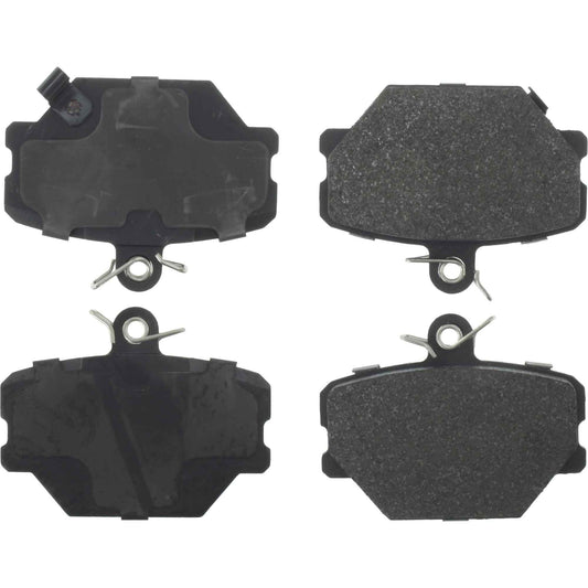 Top View of Front Disc Brake Pad Set CENTRIC 300.12520