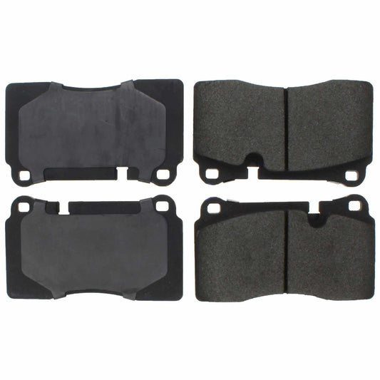 Top View of Front Disc Brake Pad Set CENTRIC 300.12630