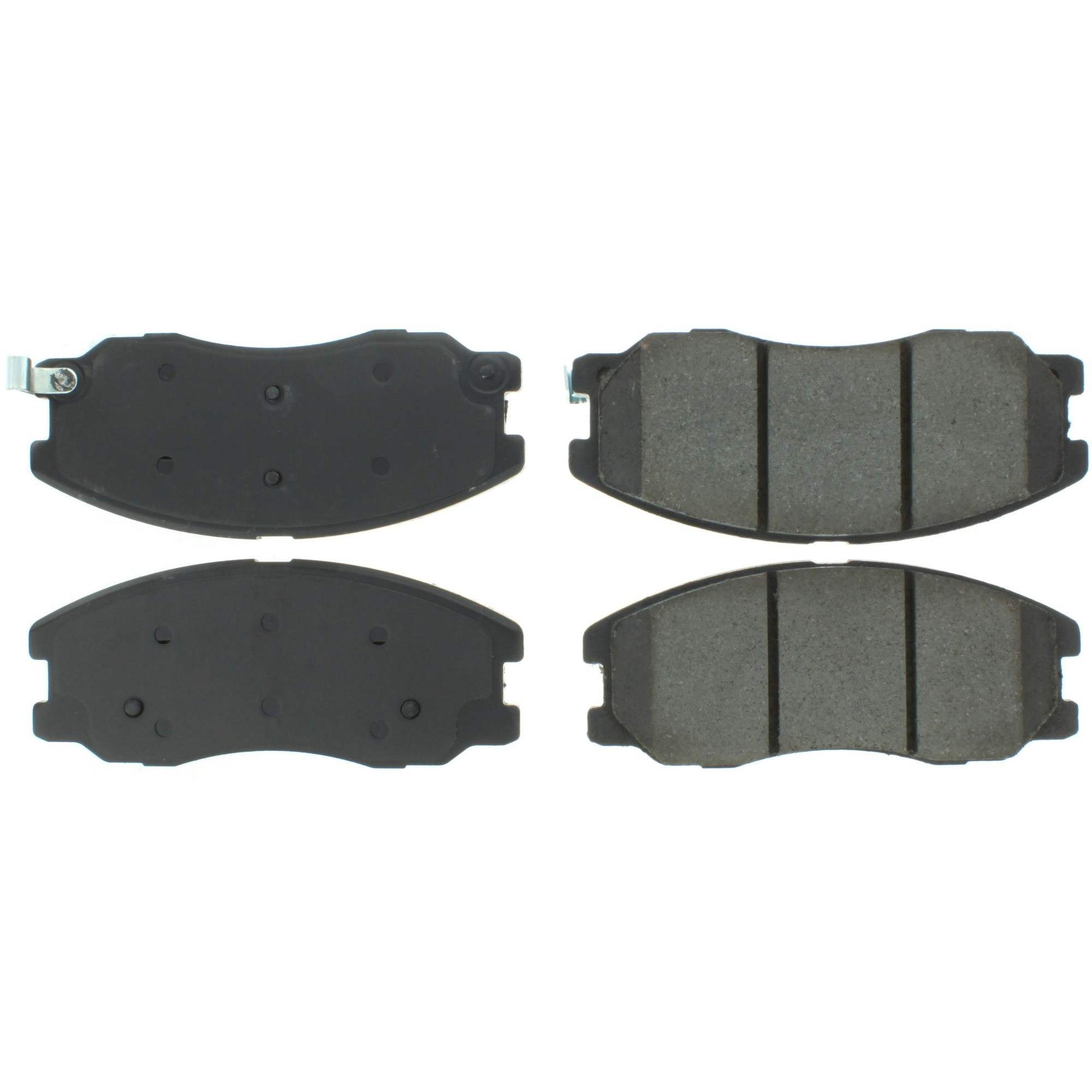 Top View of Front Disc Brake Pad Set CENTRIC 300.12640