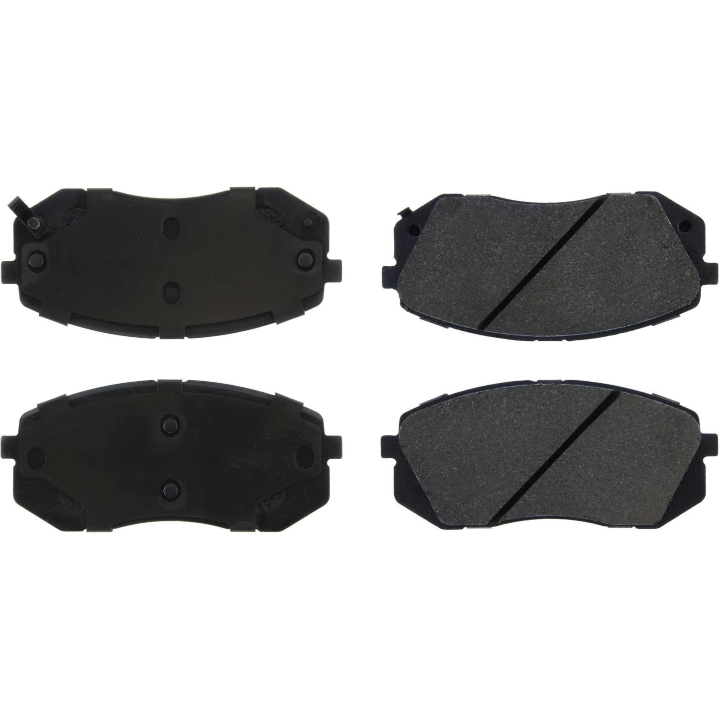 Top View of Front Disc Brake Pad Set CENTRIC 300.12951