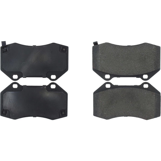 Top View of Front Disc Brake Pad Set CENTRIC 300.13792