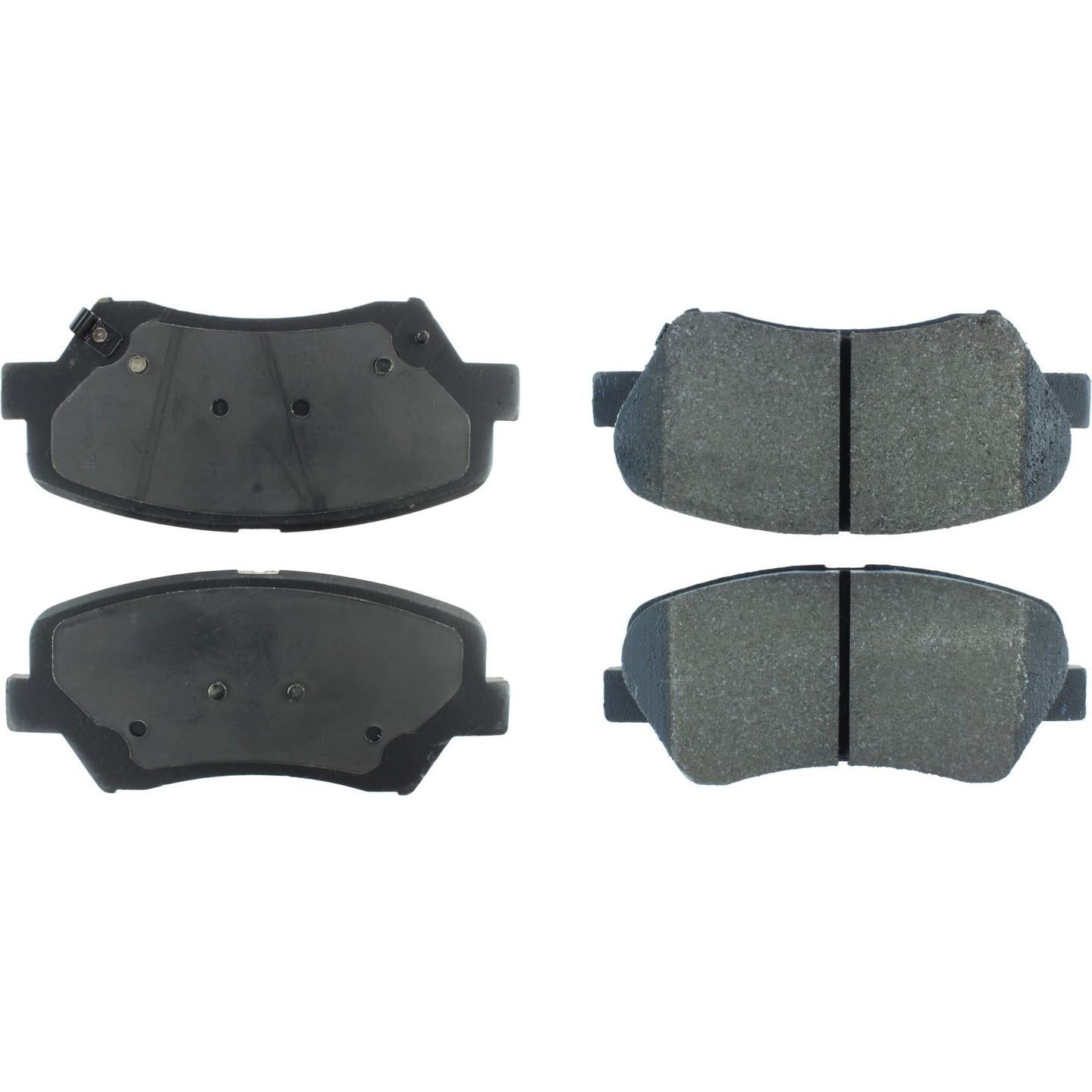 Top View of Front Disc Brake Pad Set CENTRIC 300.15431