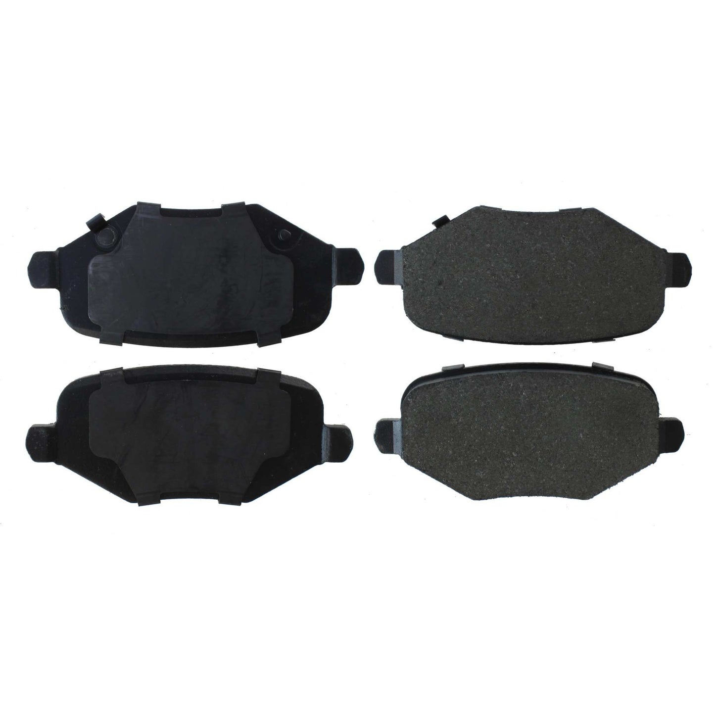 Top View of Rear Disc Brake Pad Set CENTRIC 300.17190