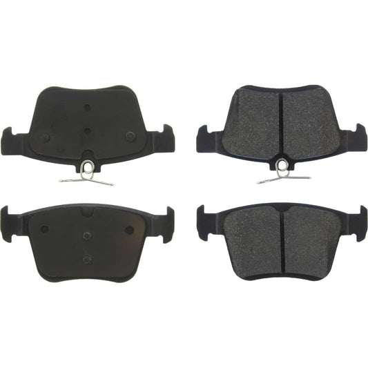 Top View of Rear Disc Brake Pad Set CENTRIC 300.17610