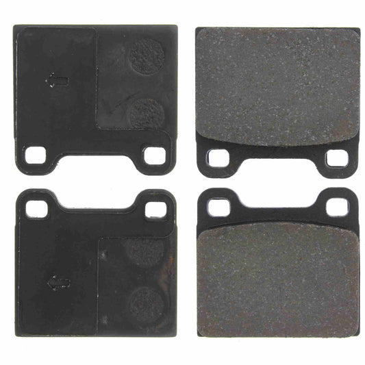 Top View of Rear Disc Brake Pad Set CENTRIC 301.00310