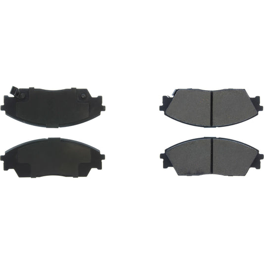 Top View of Front Disc Brake Pad Set CENTRIC 301.03730