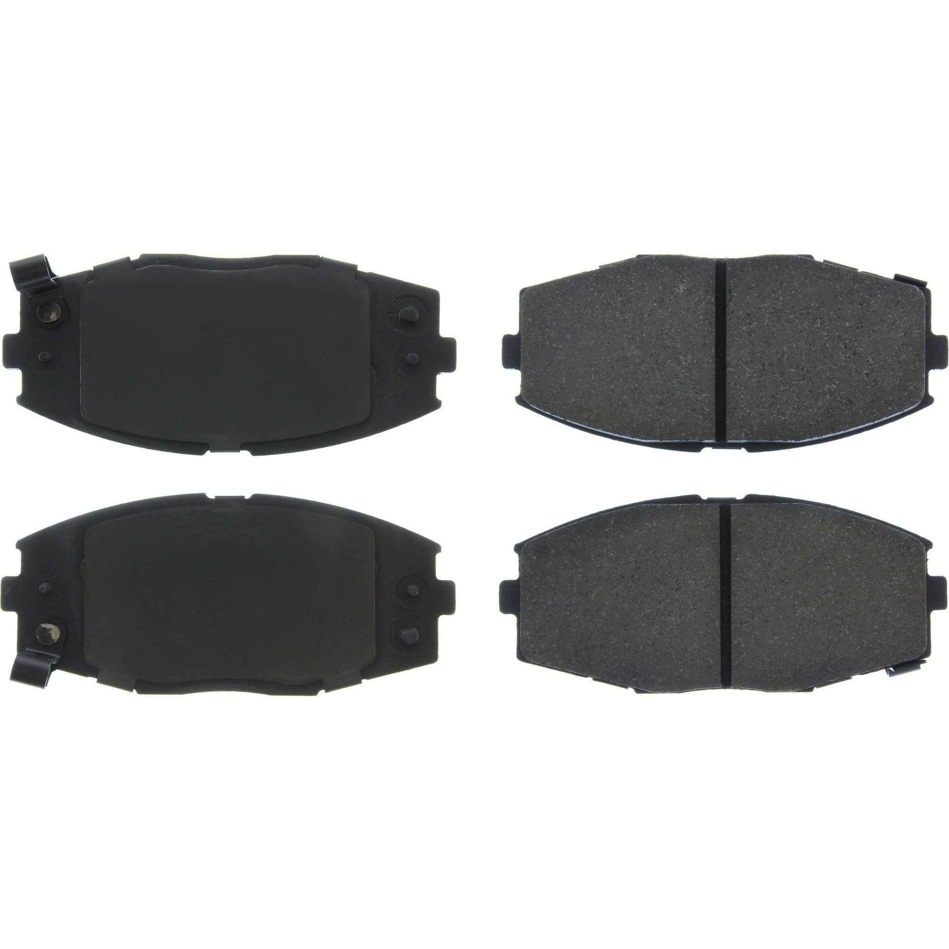 Top View of Front Disc Brake Pad Set CENTRIC 301.04350