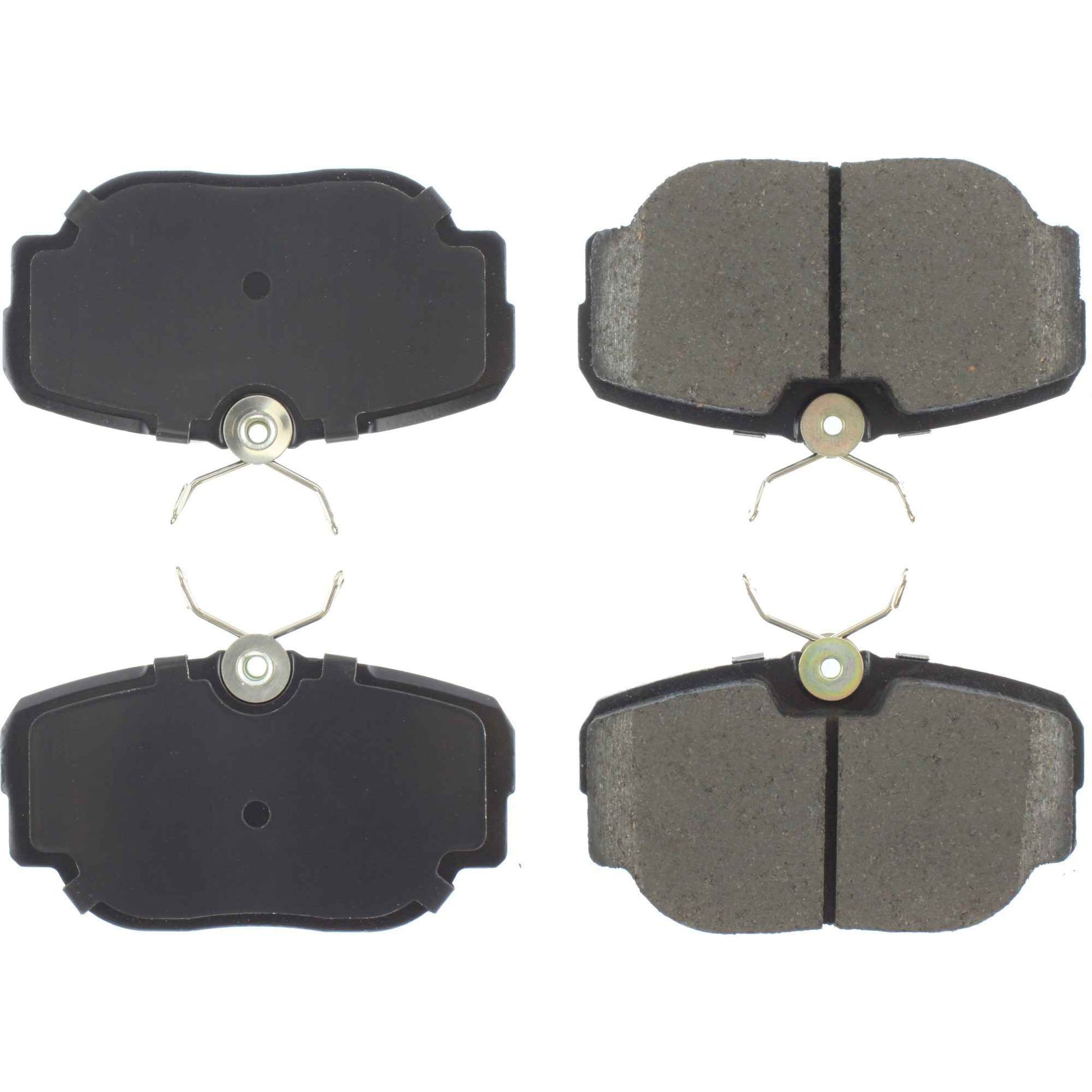 Top View of Rear Disc Brake Pad Set CENTRIC 301.04930