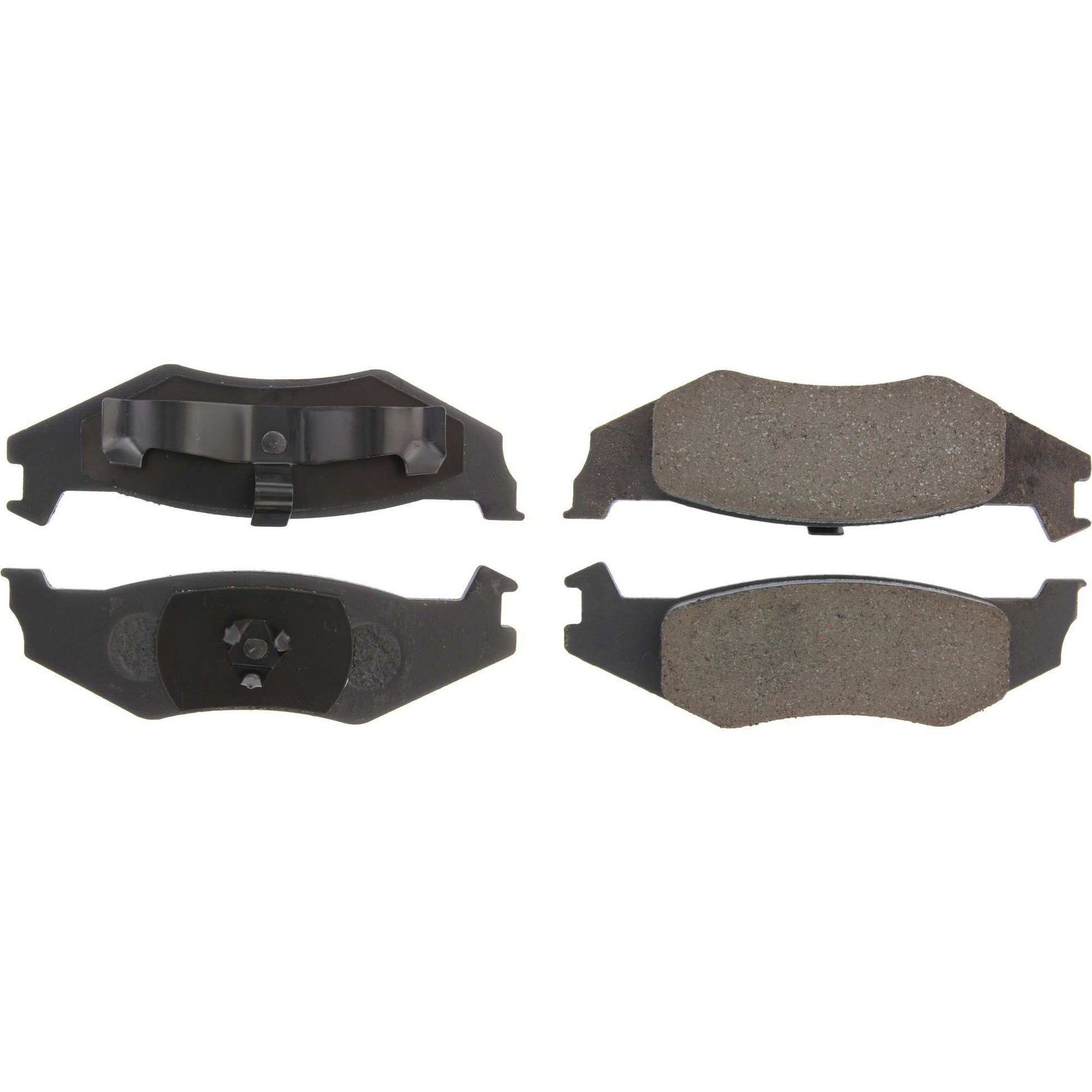 Top View of Rear Disc Brake Pad Set CENTRIC 301.05120