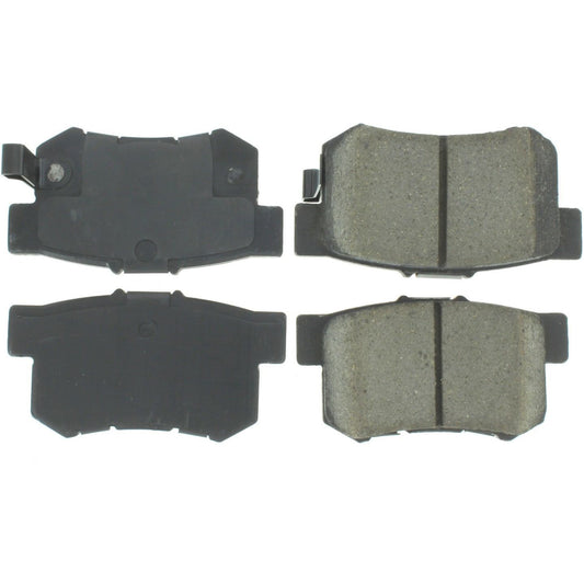 Top View of Rear Disc Brake Pad Set CENTRIC 301.05360