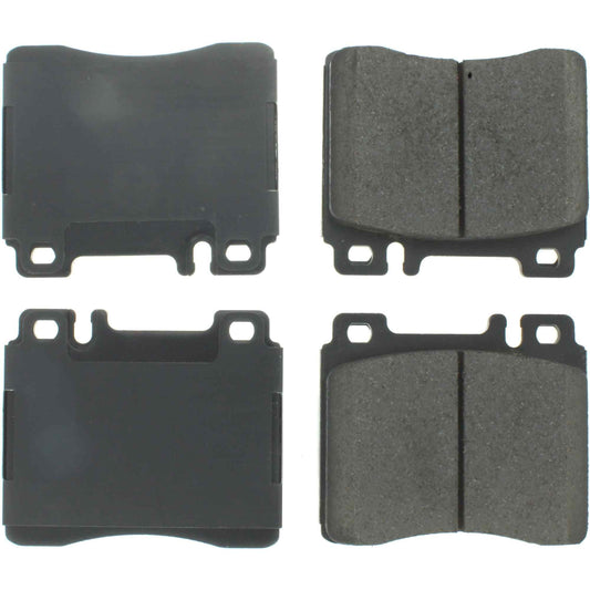 Top View of Front Disc Brake Pad Set CENTRIC 301.05770