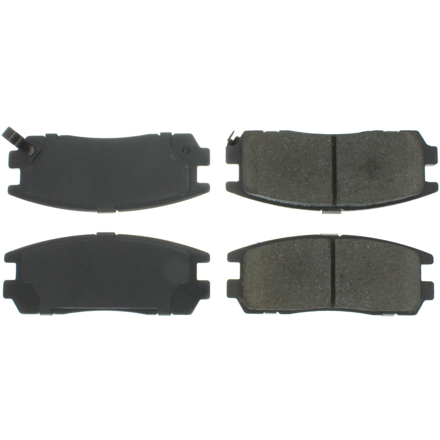 Top View of Rear Disc Brake Pad Set CENTRIC 301.05800