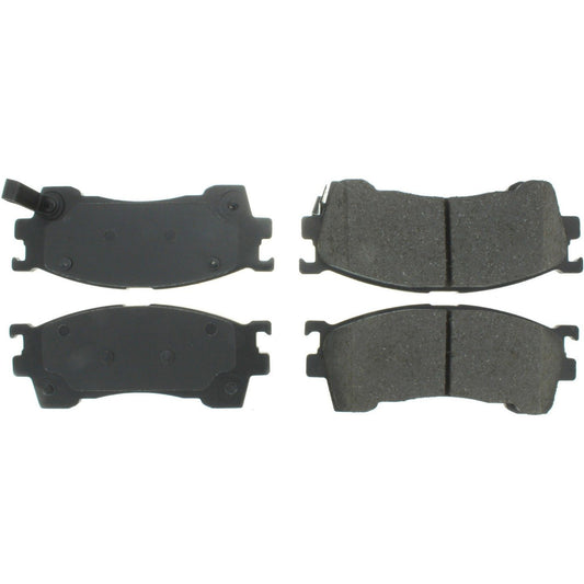 Top View of Front Disc Brake Pad Set CENTRIC 301.06370