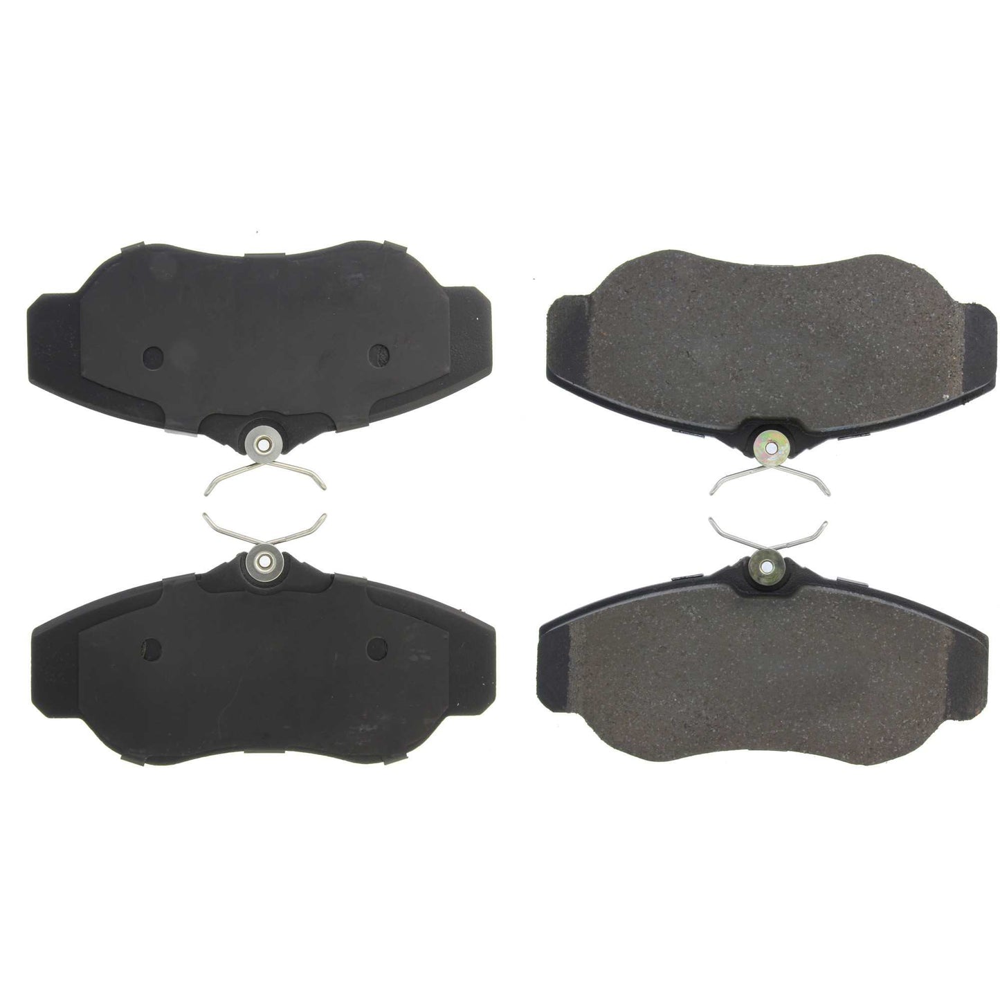 Top View of Front Disc Brake Pad Set CENTRIC 301.06760