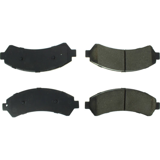 Top View of Front Disc Brake Pad Set CENTRIC 301.07260