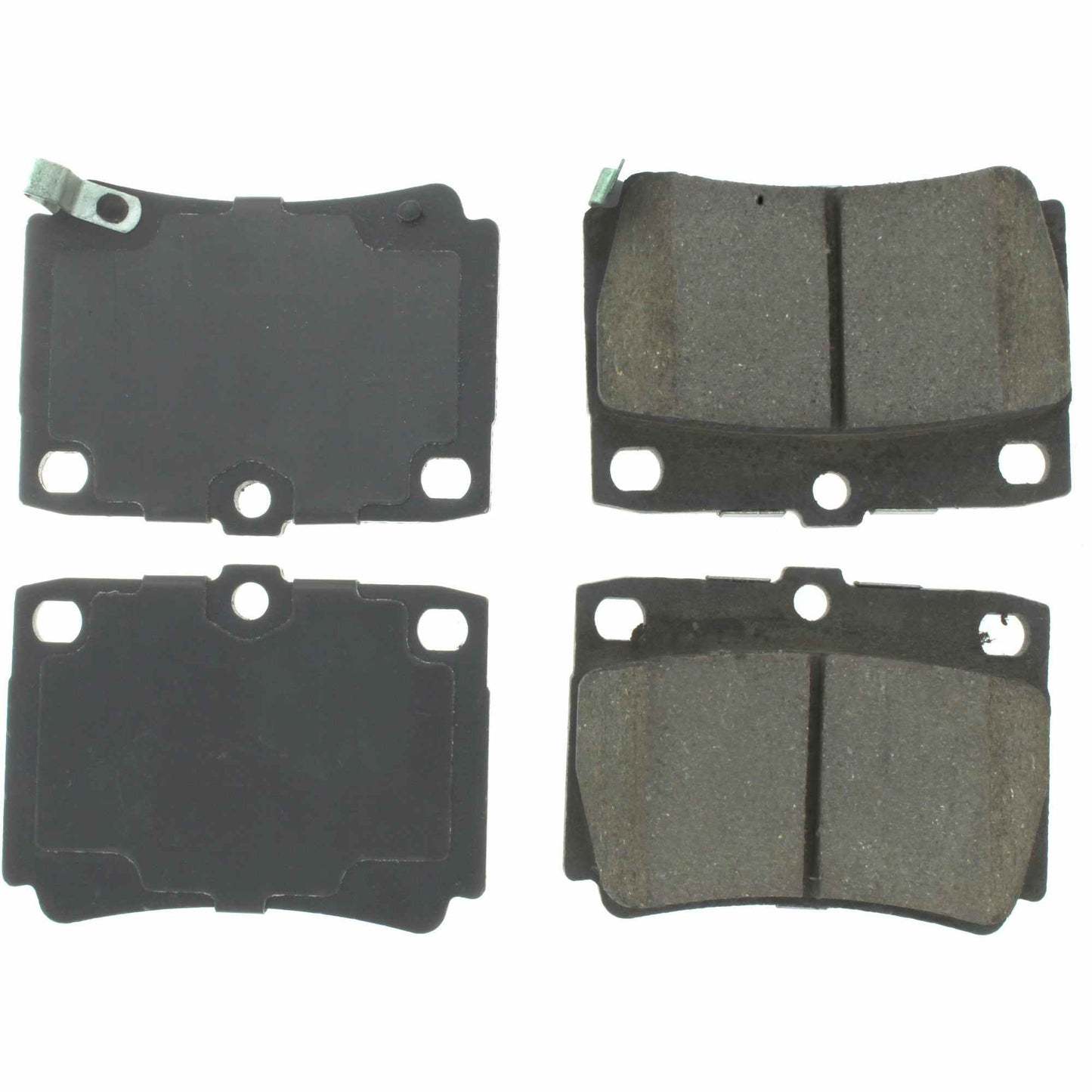 Top View of Rear Disc Brake Pad Set CENTRIC 301.07330