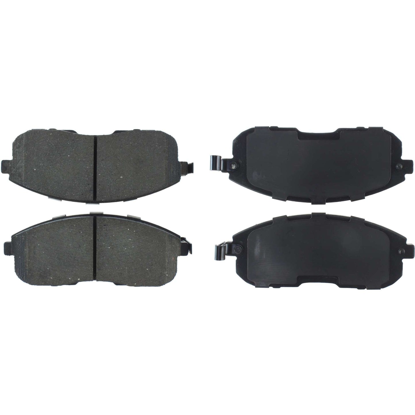 Top View of Front Disc Brake Pad Set CENTRIC 301.08153