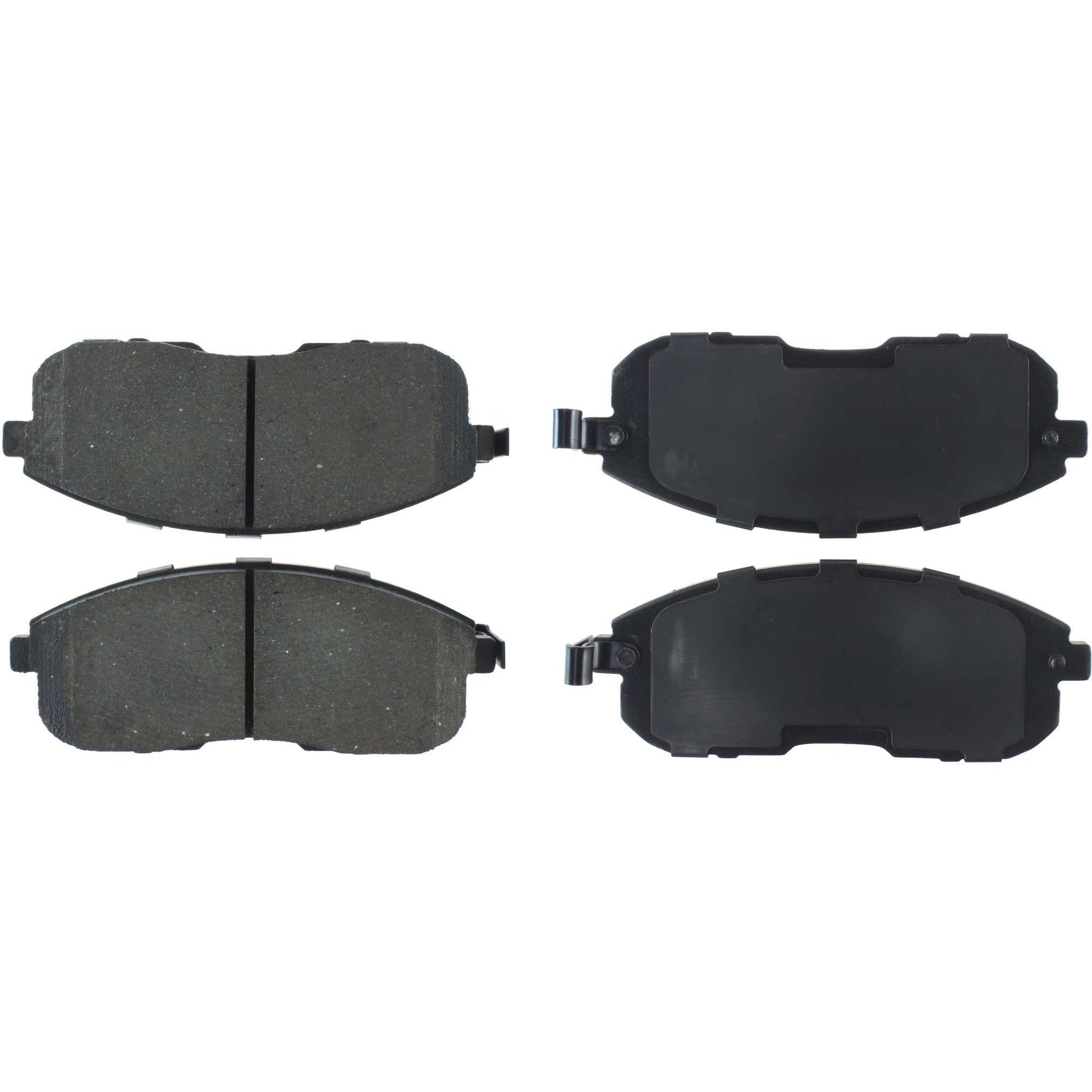 Top View of Front Disc Brake Pad Set CENTRIC 301.08153