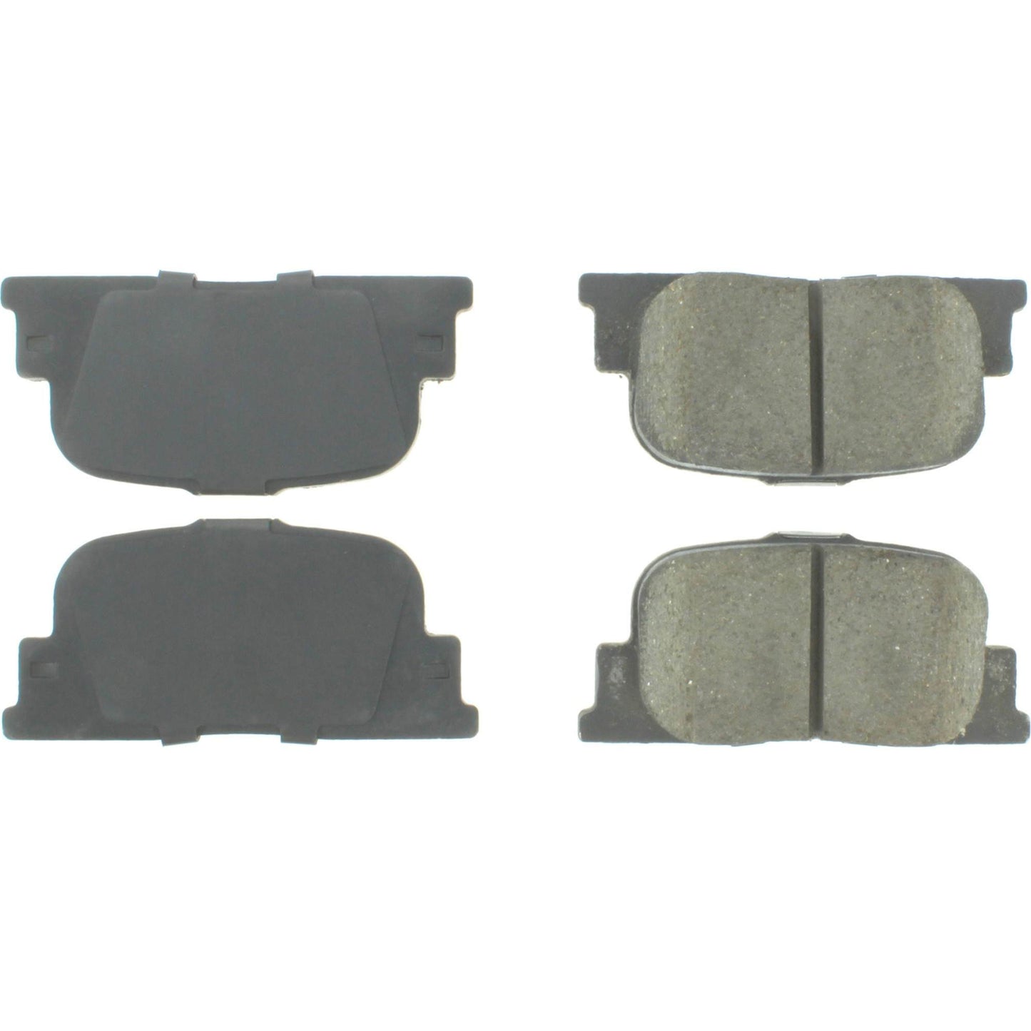 Top View of Rear Disc Brake Pad Set CENTRIC 301.08350