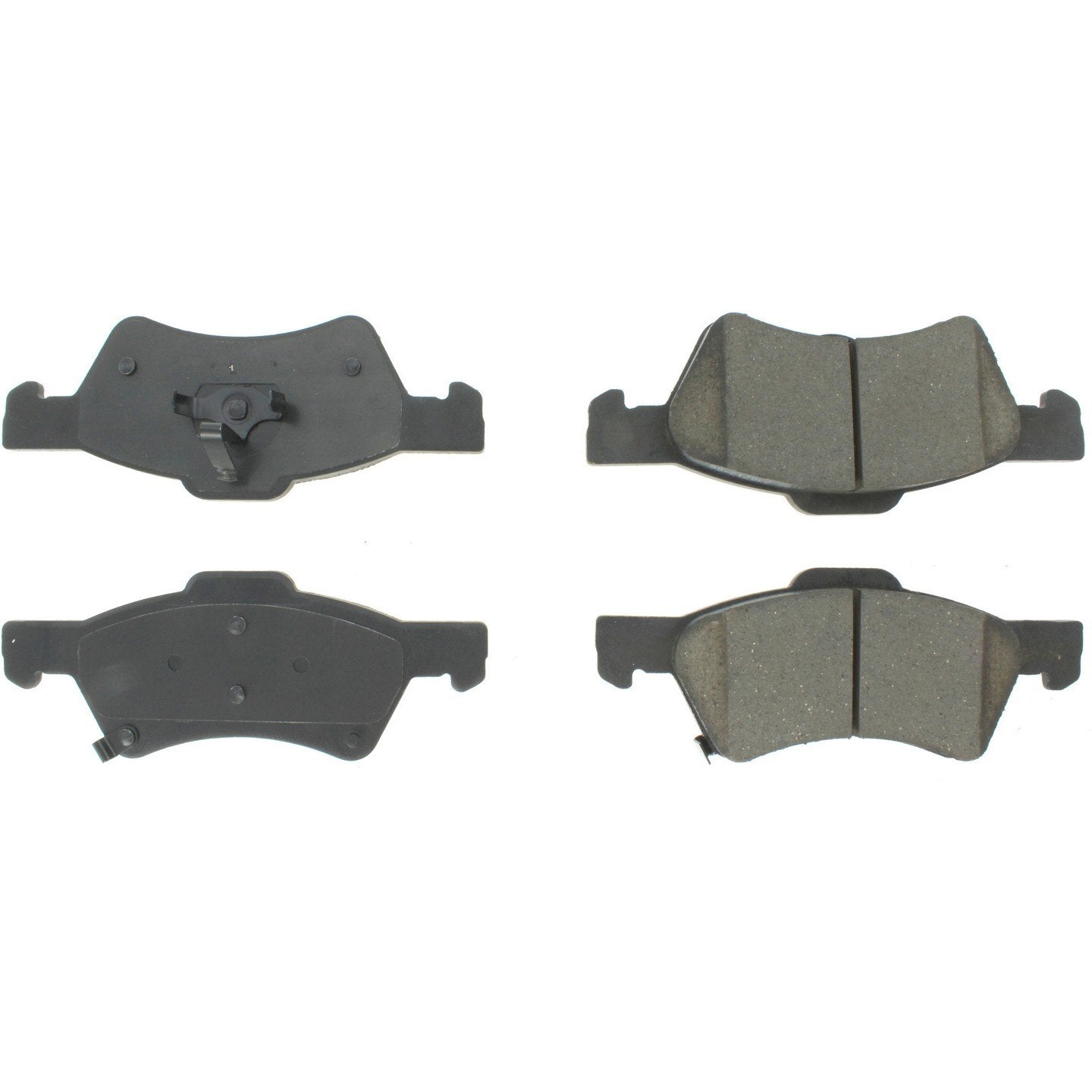 Top View of Front Disc Brake Pad Set CENTRIC 301.08570