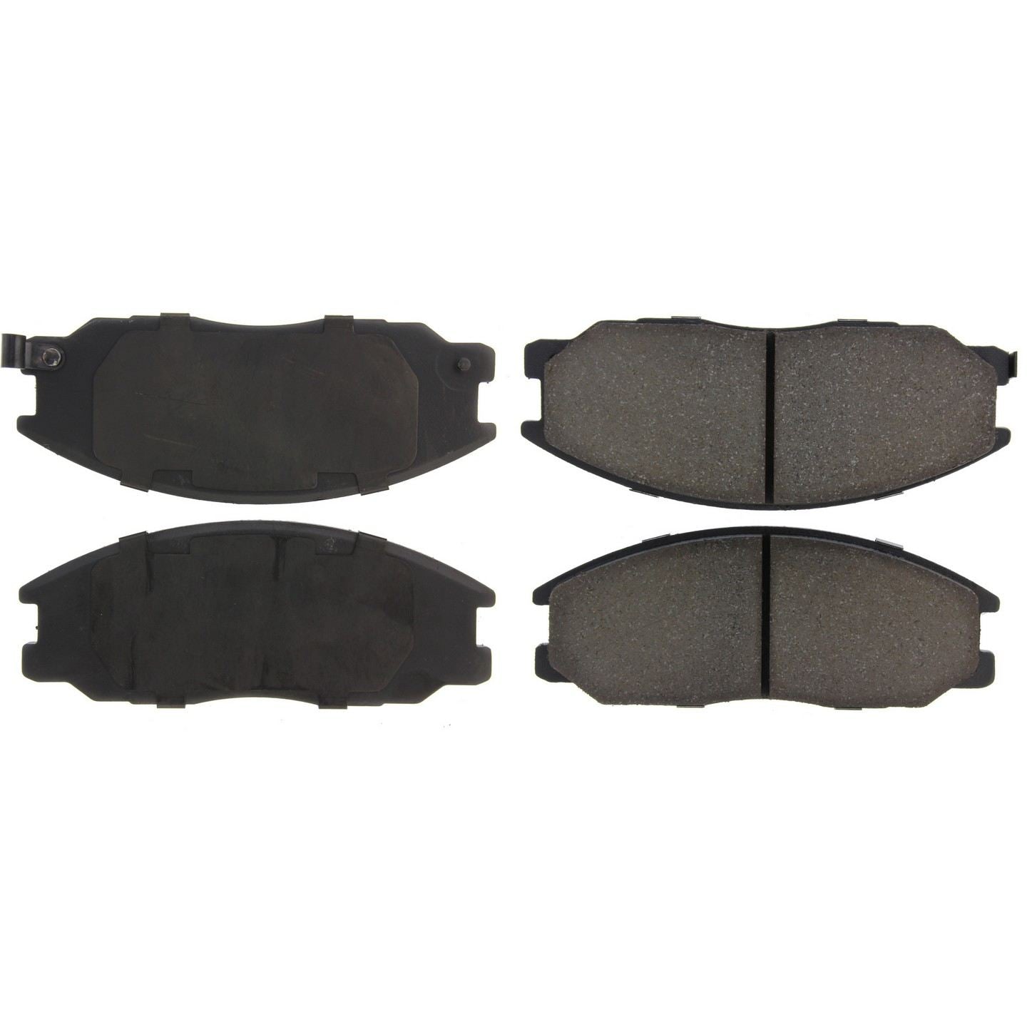 Top View of Front Disc Brake Pad Set CENTRIC 301.08640