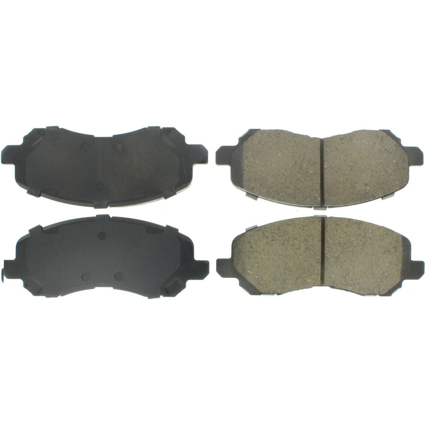 Top View of Front Disc Brake Pad Set CENTRIC 301.08660