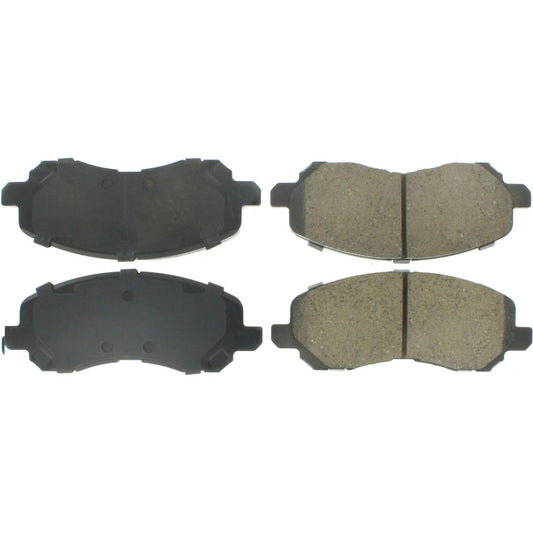 Top View of Front Disc Brake Pad Set CENTRIC 301.08660