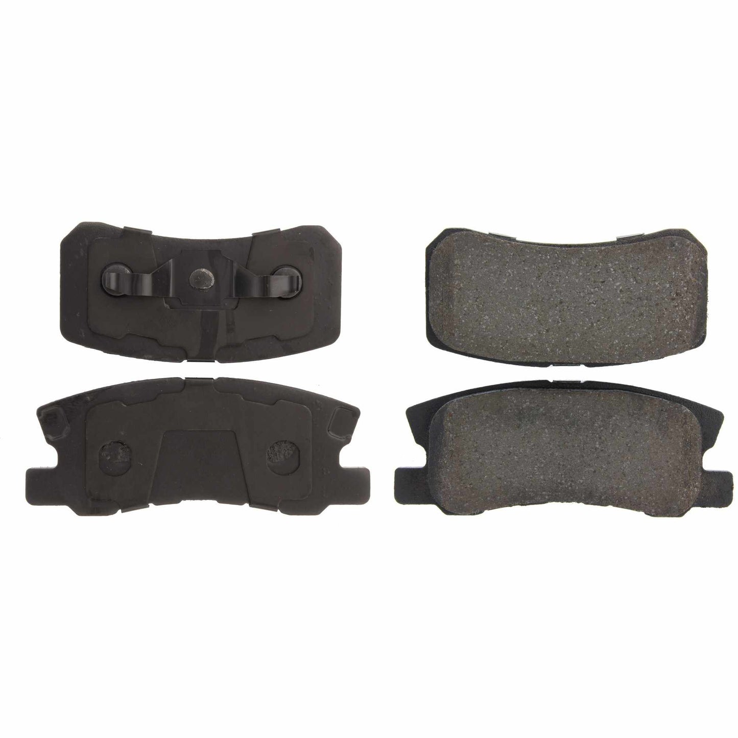 Top View of Rear Disc Brake Pad Set CENTRIC 301.08680