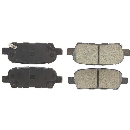 Top View of Rear Disc Brake Pad Set CENTRIC 301.09050