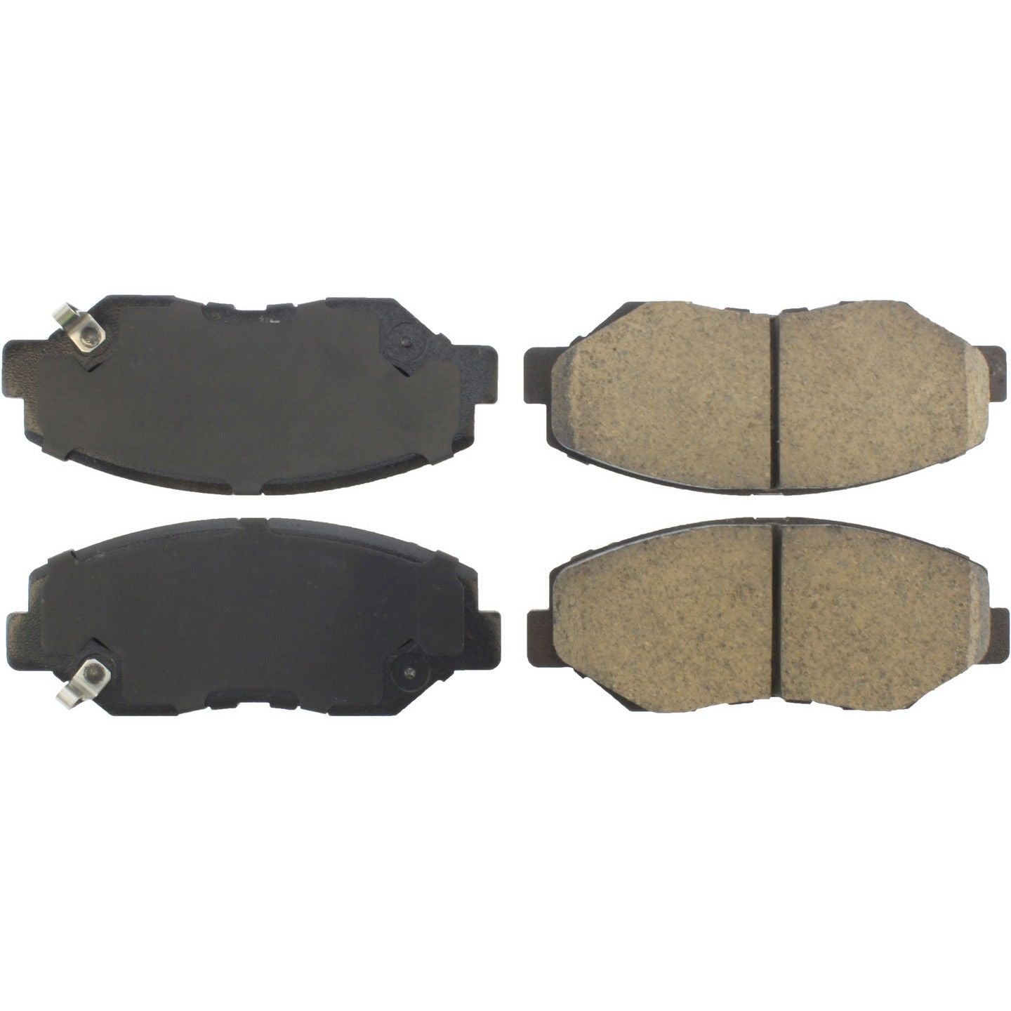 Top View of Front Disc Brake Pad Set CENTRIC 301.09140